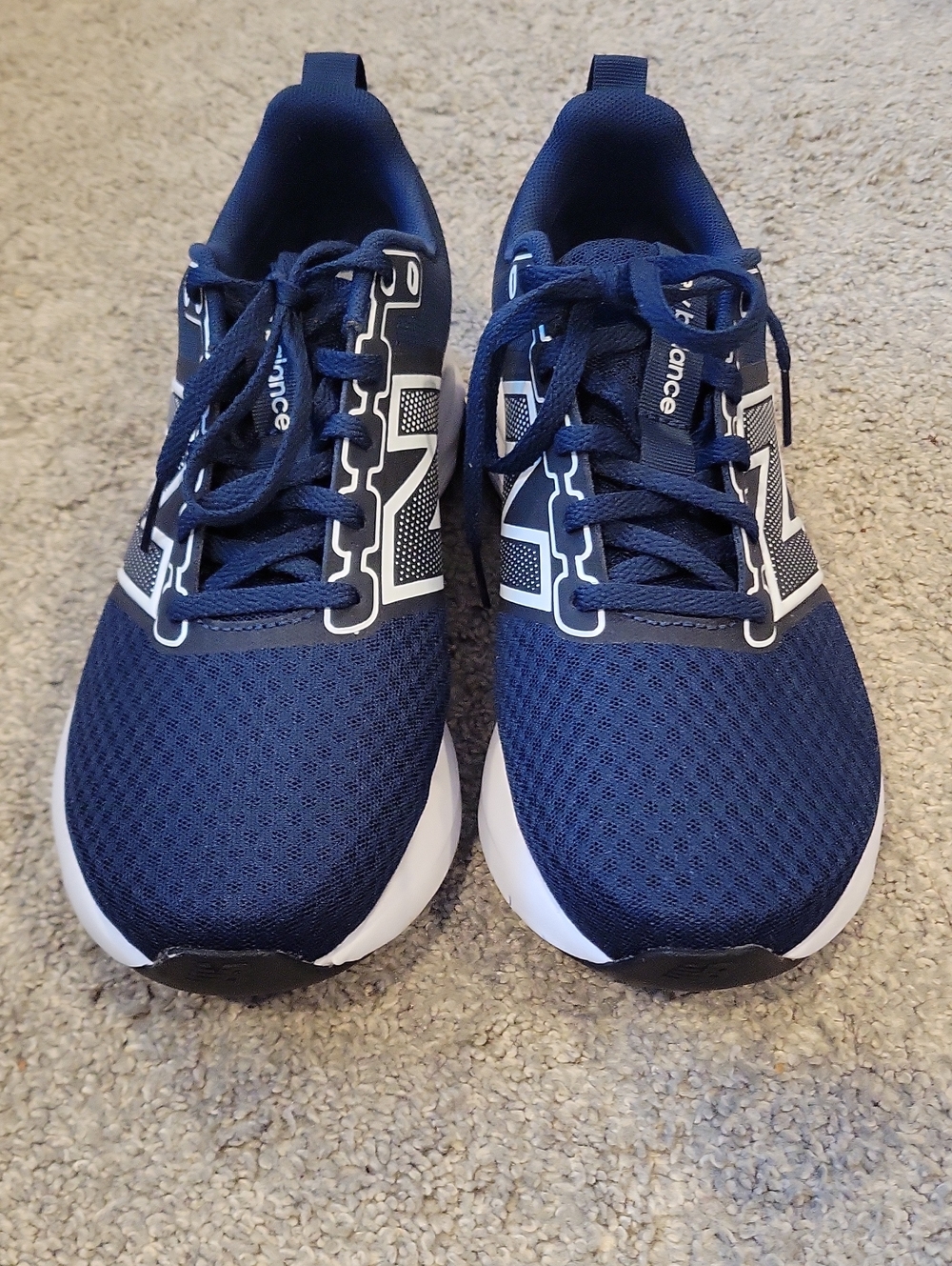 New Balance Men's Navy Running Sneakers